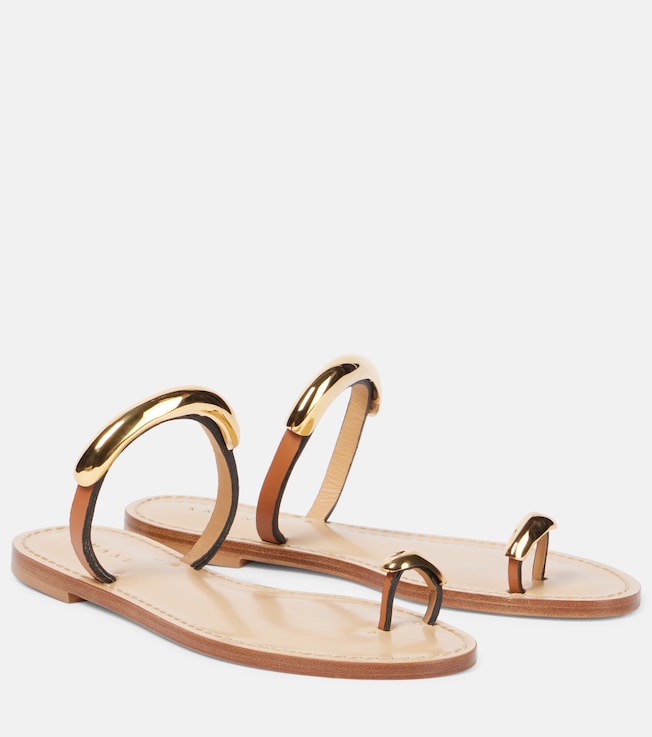 AMANU Samburu embellished leather sandals