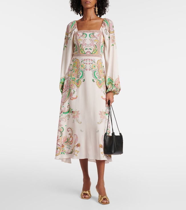 Etro Printed midi dress
