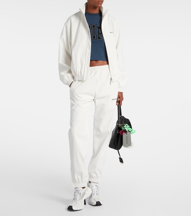Balenciaga Logo straight sweatpants