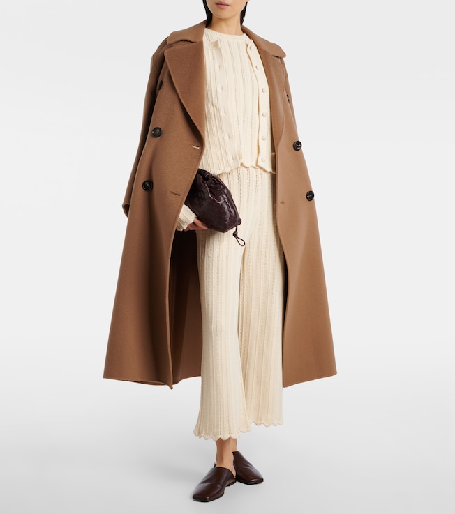 Altuzarra Petey open-knit cotton flared pants