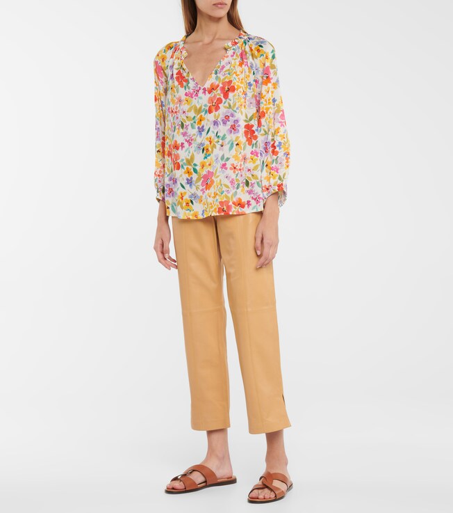 Velvet Tyra floral blouse