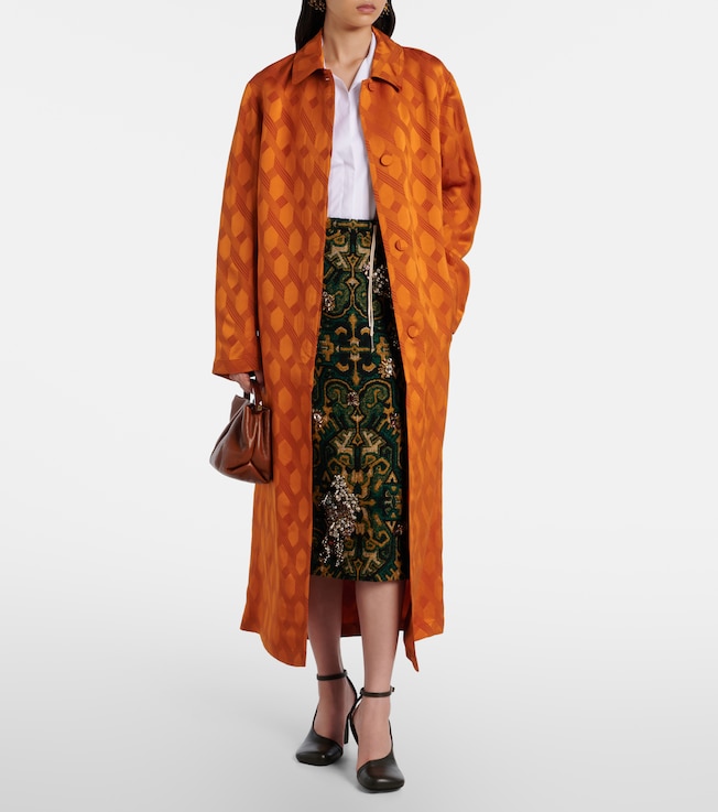 Dries Van Noten Printed coat