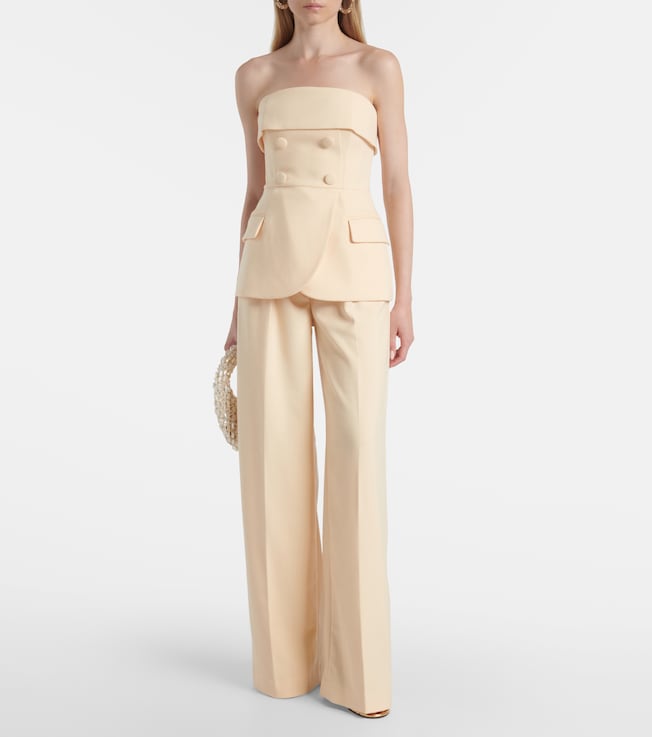 Rebecca Vallance Rowan high-rise wide-leg pants