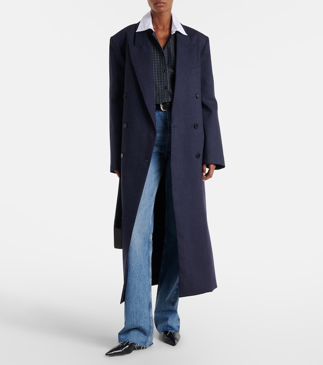 The Frankie Shop Jane virgin wool coat