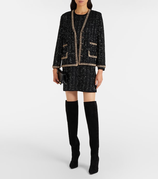 Veronica Beard Channing tweed minidress