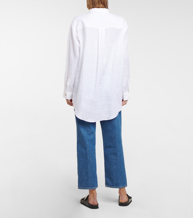 Asceno Asceno Formentera linen shirt