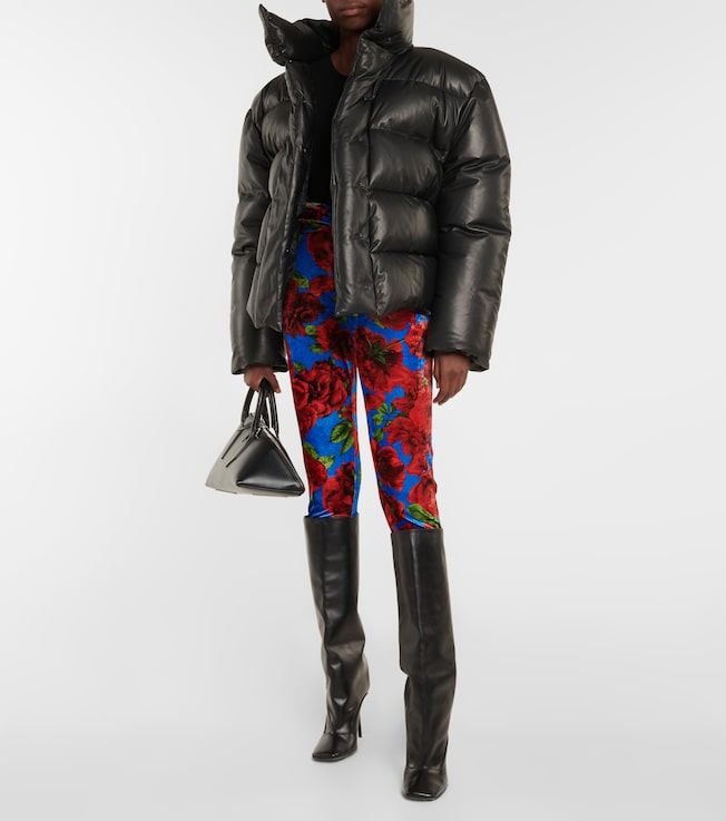 Magda Butrym Leather puffer jacket