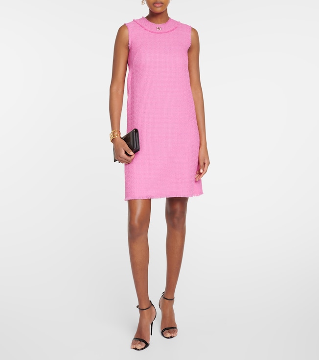 Dolce&Gabbana DG tweed minidress