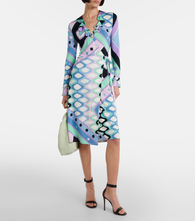 Pucci Vivara wrap dress