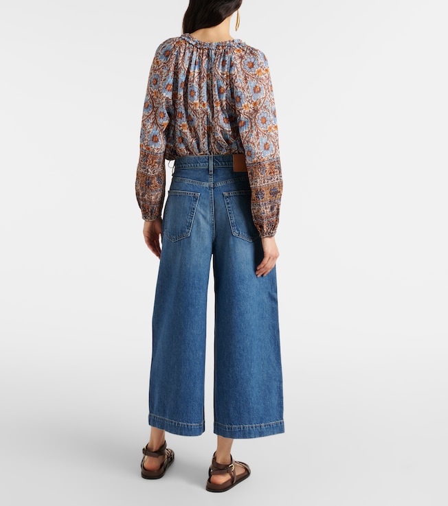 Ulla Johnson Ulla Johnson April pleated wide-leg jeans