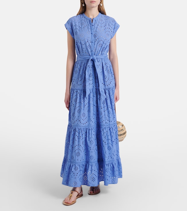 Poupette St Barth Kora cotton shirt dress