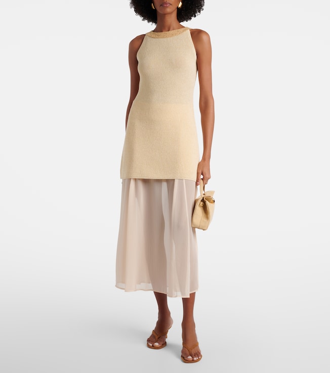 Xu Zhi Knitted midi dress