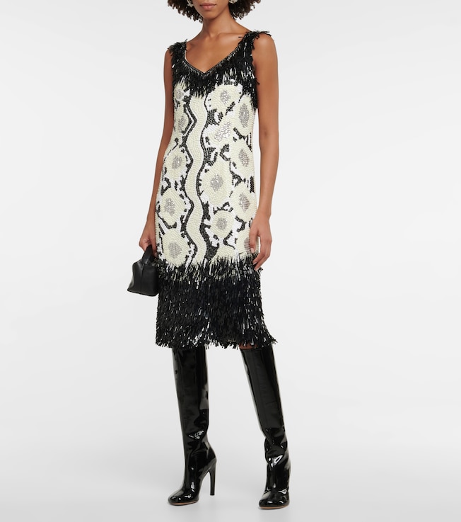 Dries Van Noten Sequined minidress