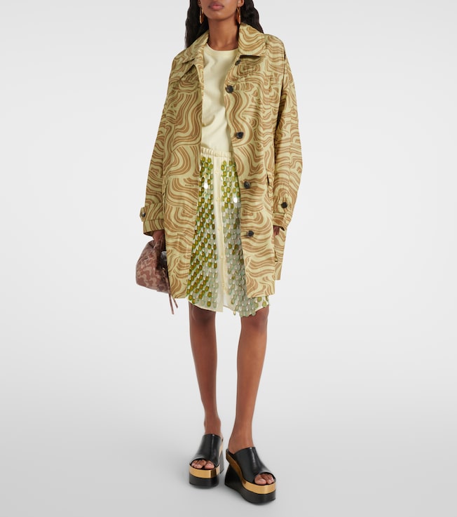 Dries Van Noten Printed coat