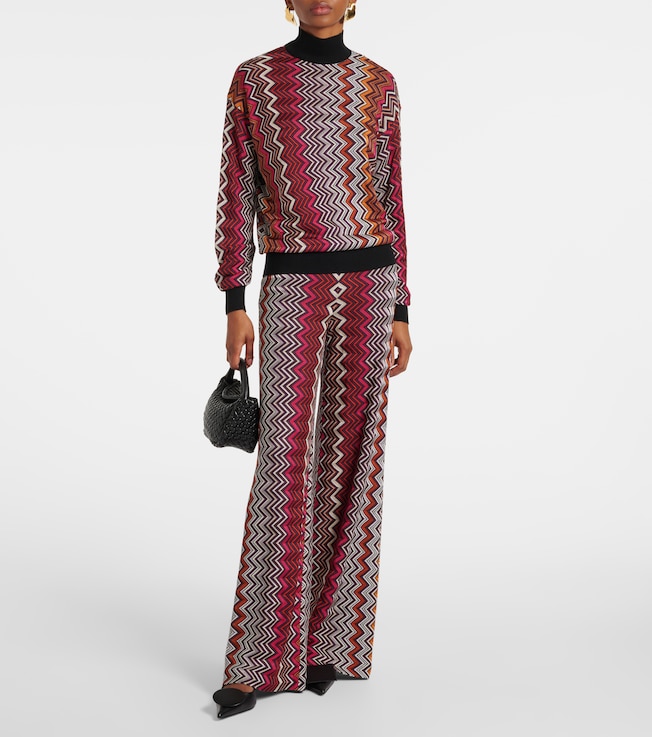 Missoni Zigzag turtleneck sweater