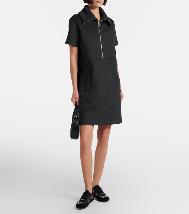 Gucci Zip-up minidress
