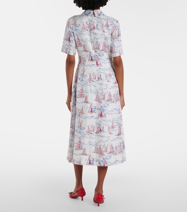Emilia Wickstead Emilia Wickstead Khloe printed wool midi dress