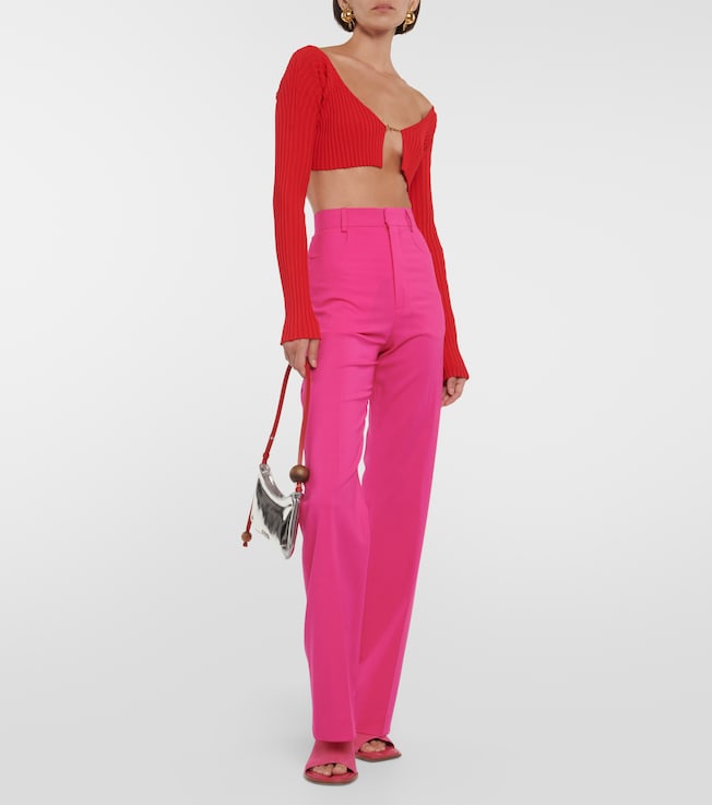 Jacquemus La Maille Pralù cropped cardigan