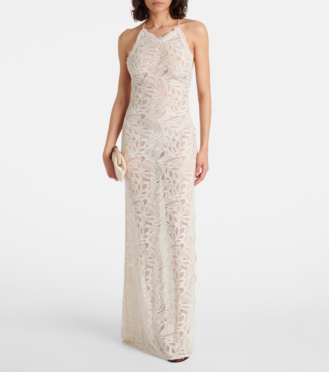 Alexandra Miro Arabella lace maxi dress