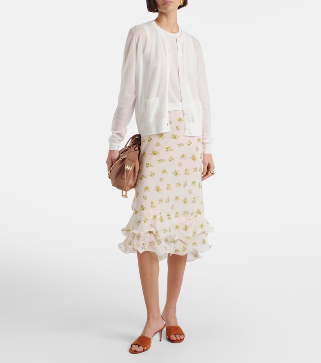 Dorothee Schumacher Summer semi-sheer cotton-blend cardigan