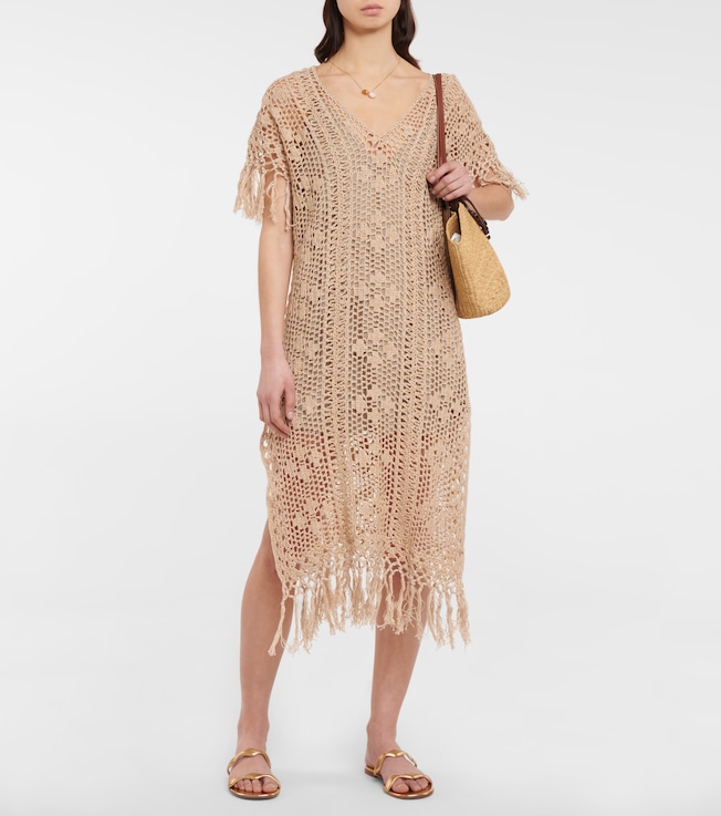 Anna Kosturova Savannah crochet maxi dress