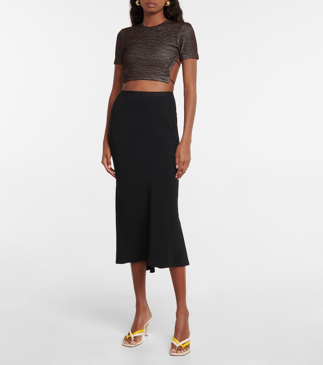 Christopher Esber Open-back crop top
