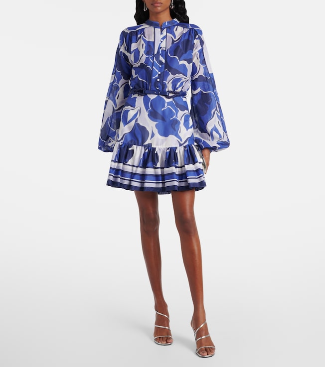 Rebecca Vallance Paros floral cotton minidress