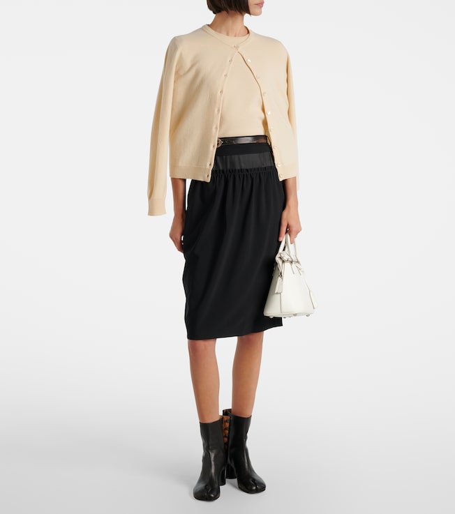 Maison Margiela Four Stiches virgin wool top