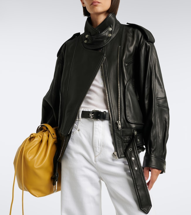 Isabel Marant Farza leather jacket
