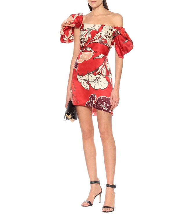 Johanna Ortiz Ancestral Belonging silk minidress