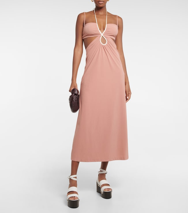 Johanna Ortiz Cutout maxi dress