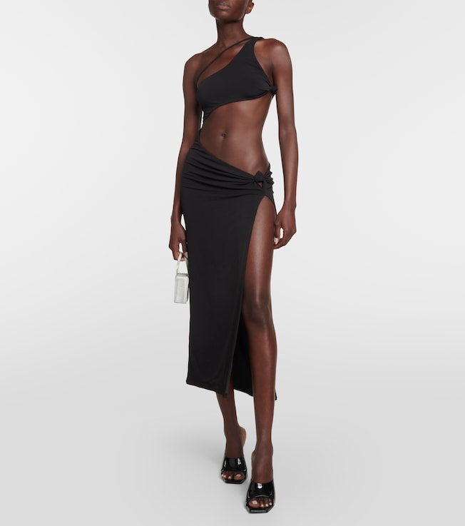 Bananhot Ariana one-shoulder midi dress