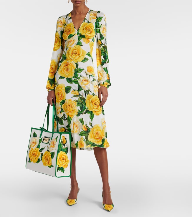 Dolce&Gabbana Floral midi dress