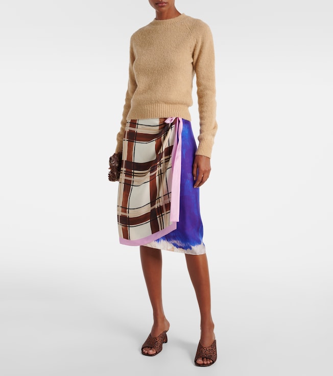 Dries Van Noten Alpaca and wool-blend sweater