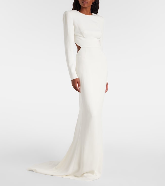 Stella McCartney Bridal crêpe gown