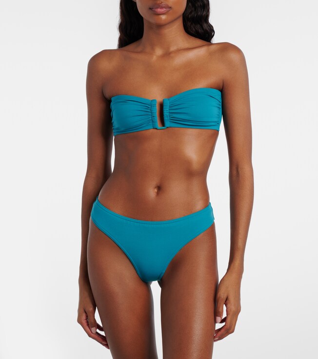 Eres Show strapless bikini top