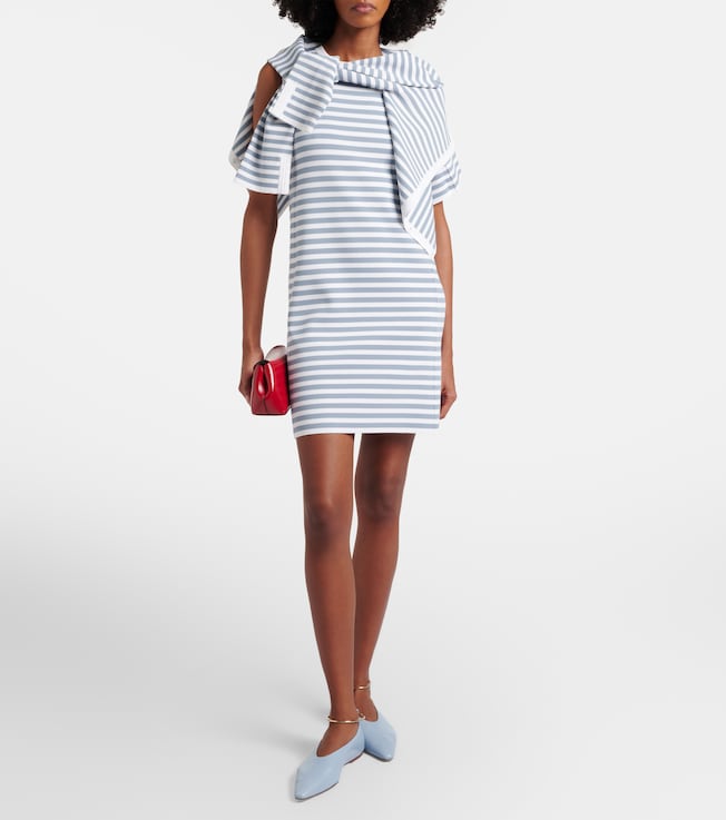 Max Mara Prane striped minidress