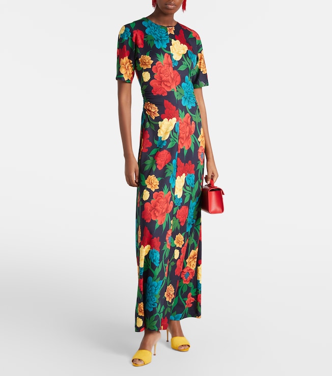 La DoubleJ Angelica floral maxi dress
