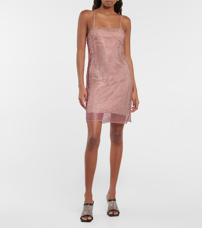 Stella McCartney Crystal-embellished minidress