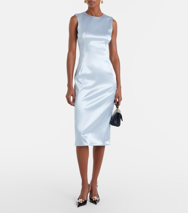 Dolce&Gabbana Satin midi dress