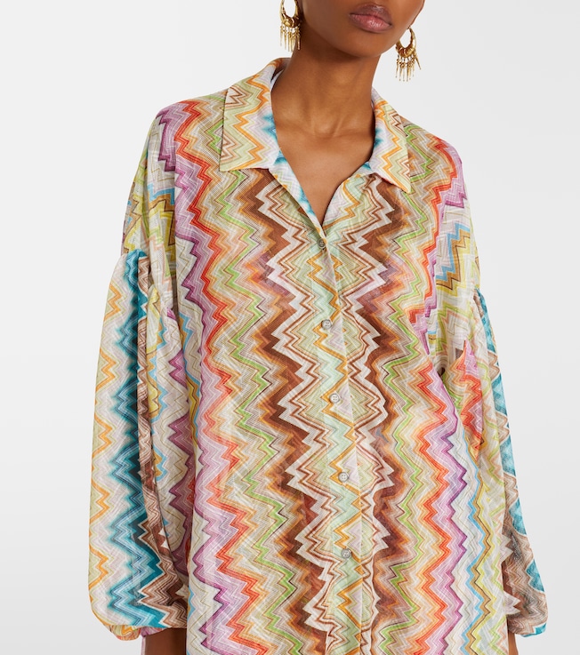 Missoni Zigzag oversized shirt