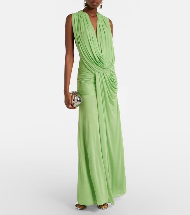 Christopher Esber Ripple draped jersey gown