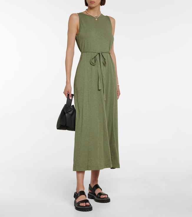 Velvet Edith cotton maxi dress
