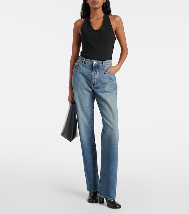 Alaïa Jersey bodysuit