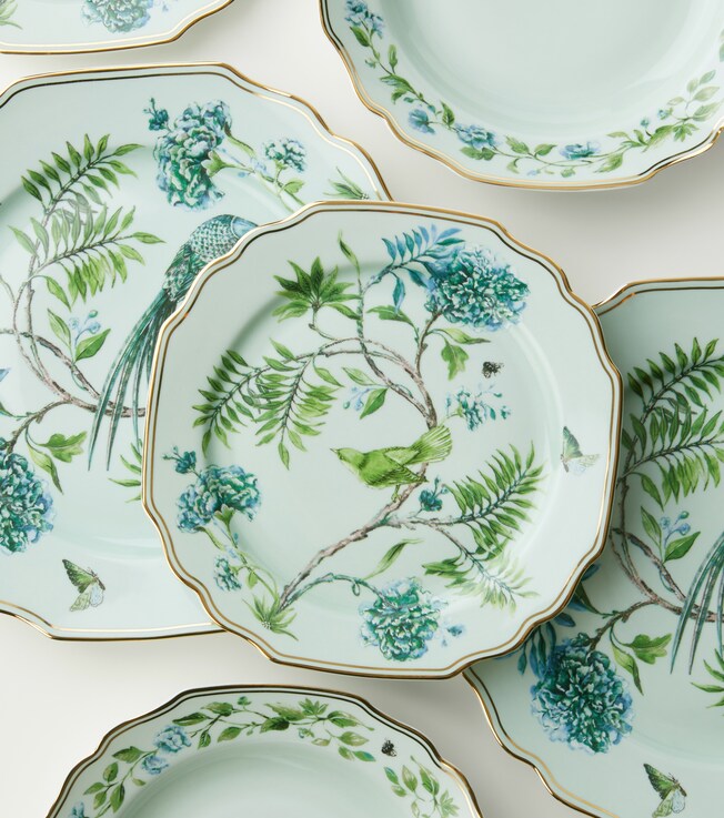 Set Secret Garden aus zwei Suppentellern | Aquazzura Casa