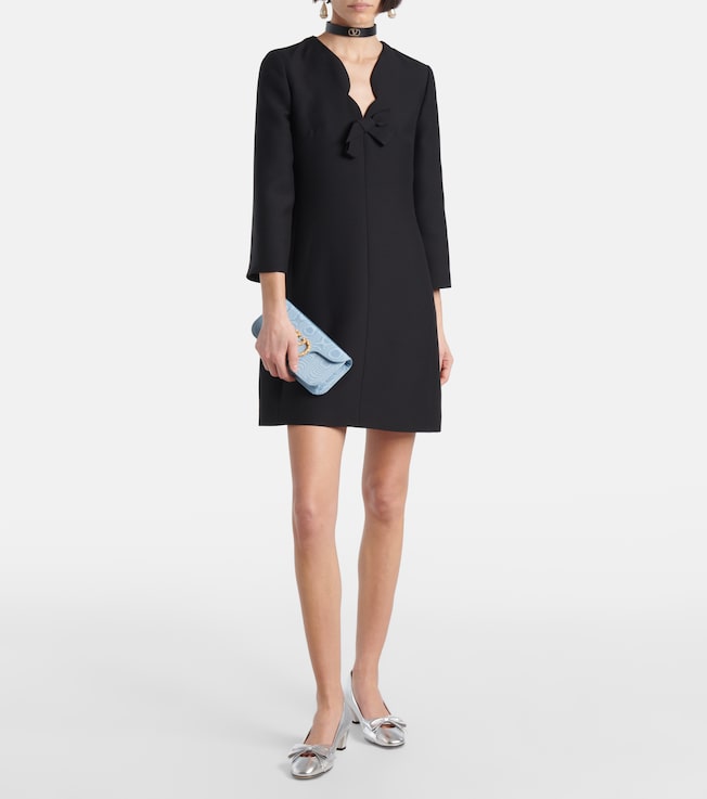 Valentino Crepe Couture mini dress