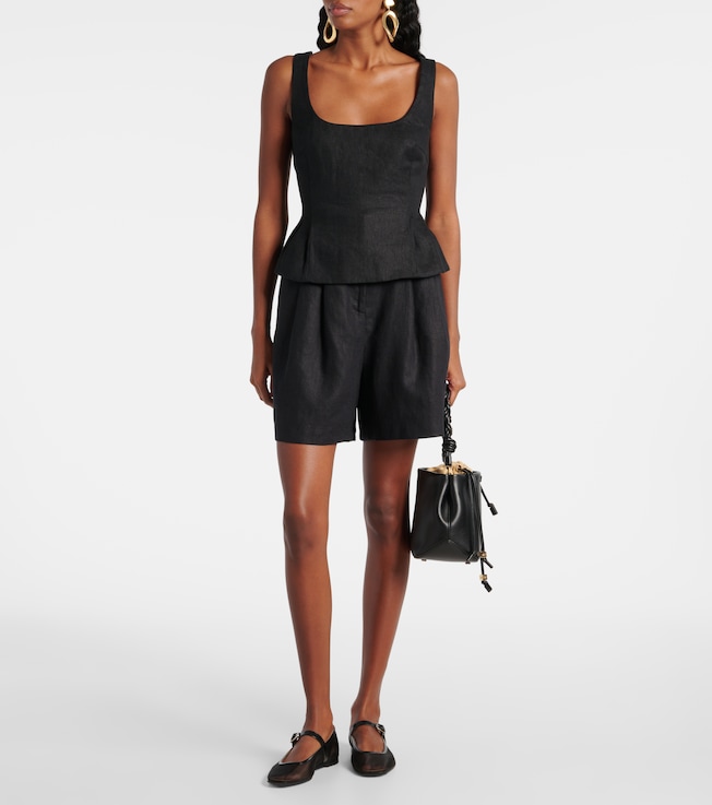 POSSE Marchello linen shorts