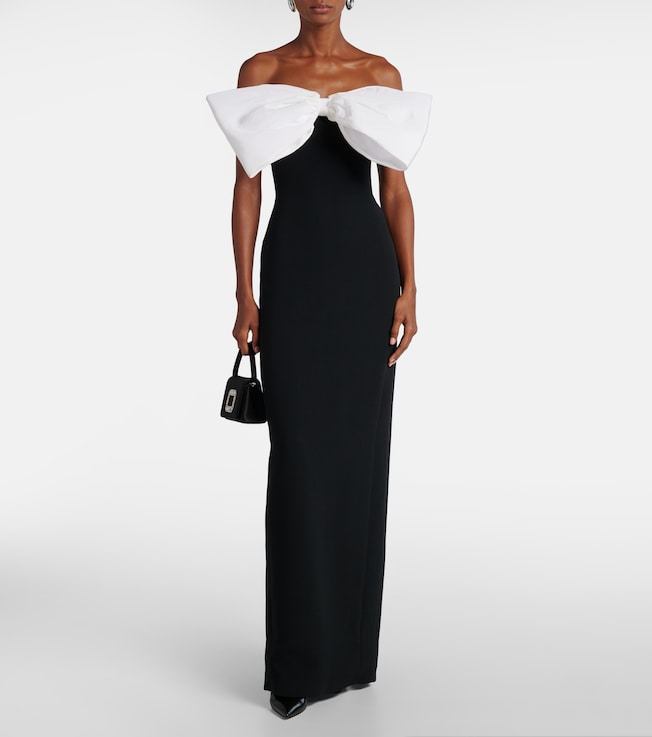 David Koma Bow-detail gown
