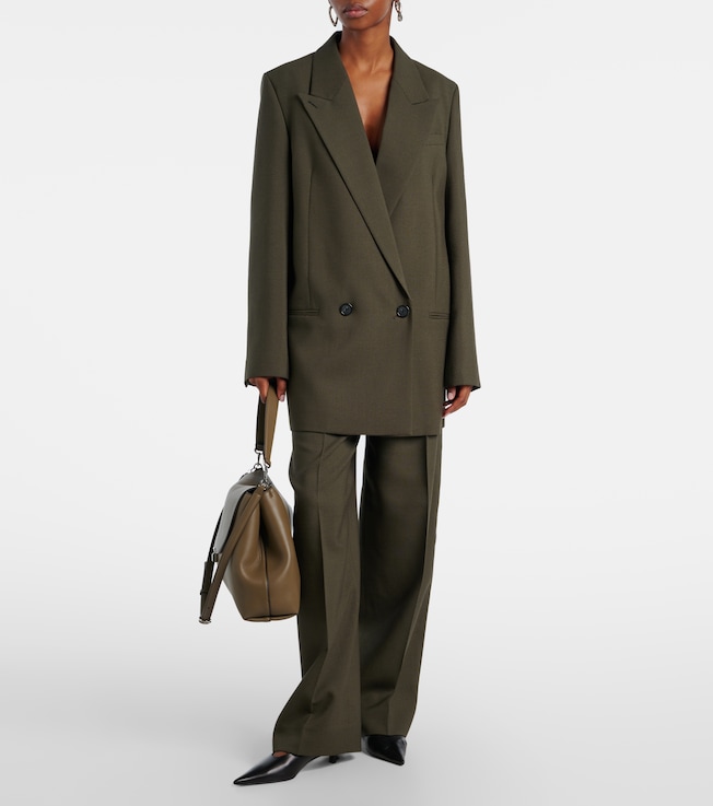 TOTEME Double-breasted wool-blend blazer