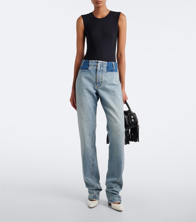 Maison Margiela Maison Margiela Mid-rise straight jeans